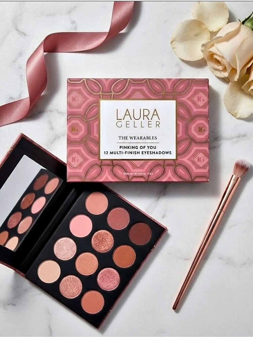 Laura Geller The Wearables: Pinking Of You 12 Multi-Finish Eyeshadows Eyeshadow